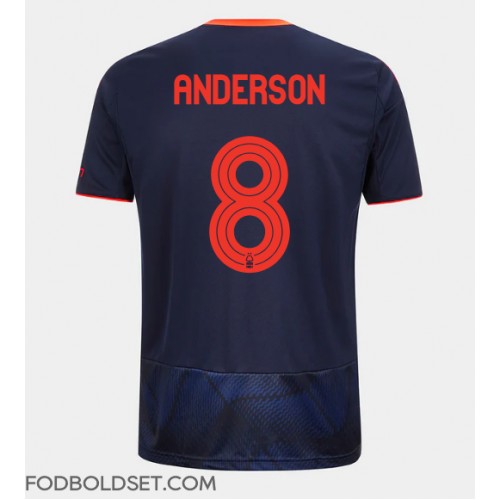 Nottingham Forest Elliot Anderson #8 Tredjetrøje 2025-26 Kortærmet